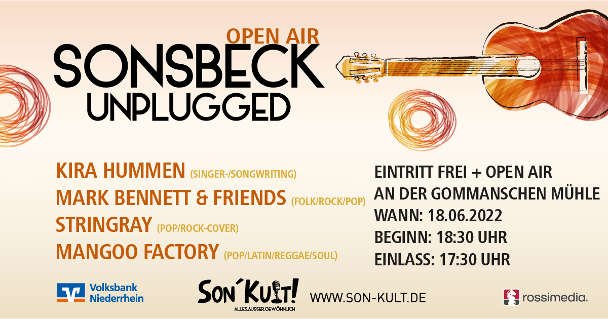 Sonsbeck Unplugged 2022 – Open Air