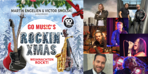 Rockin‘ XMas 2025 – vier charismatische Stimmen sorgen für Gänsehaut, Groove und Glanz!