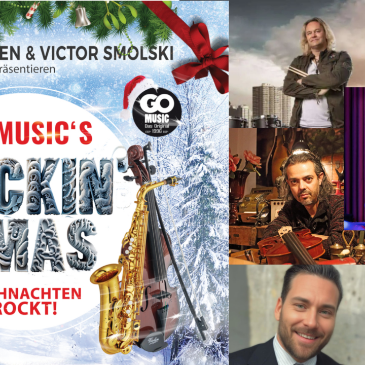 Rockin‘ XMas 2025 – vier charismatische Stimmen sorgen für Gänsehaut, Groove und Glanz!